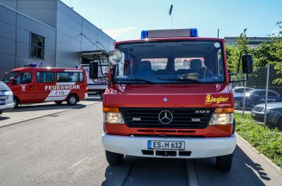 Holzmaden: Brand bei der Firma Lang ruft Feuerwehr auf den Plan